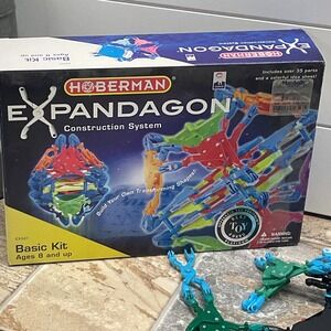 Hoberman Expandagon Construction System Basic Kit EX501 Transforming Toy Vintage